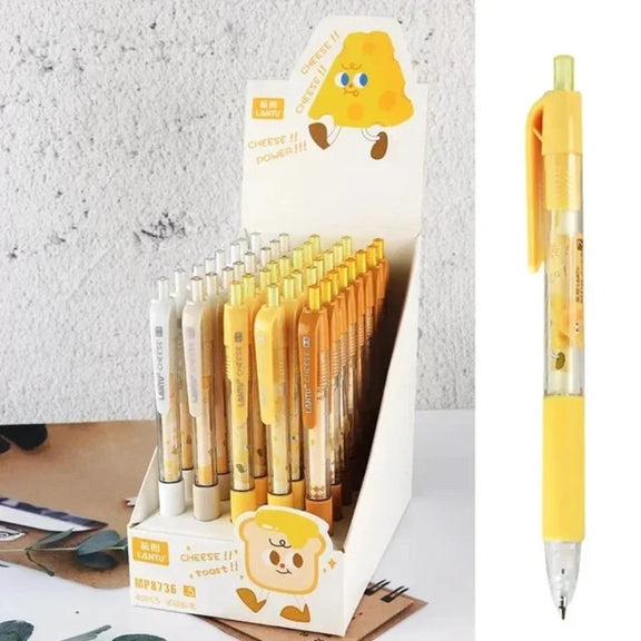 0.5/0.7Mm Mechanical Pencils Cute Bear 2B Automatic Pencils Kawaii Stationery Kids Gifts Writing Tool School Office Press Pens