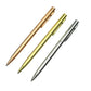 1~5 Pcs Ballpoint Pen 1.0Mm Metallic Signature Business Office Gift Pen Gold Silver Rose Gold Three Color Optional