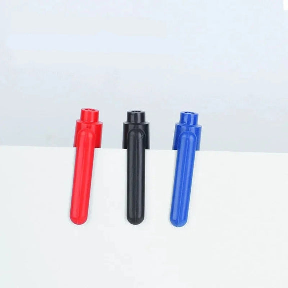 10Pcs Twin Tip Permanent Marker Black/Blue/Red Oil Marker Pen Fine Nid Marker Ink Stationery School & Office Supplies