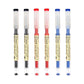 12Pcs/Lot Japan Fine Point Pen 0.35Mm Black Blue Red Ink Gel Pen Ballpoint Pen School Office Student Writing Stationery Supply