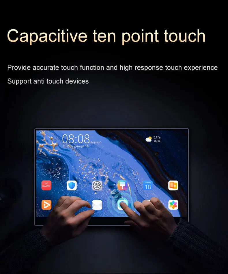 4K OLED Touch Portable Monitor for Gaming