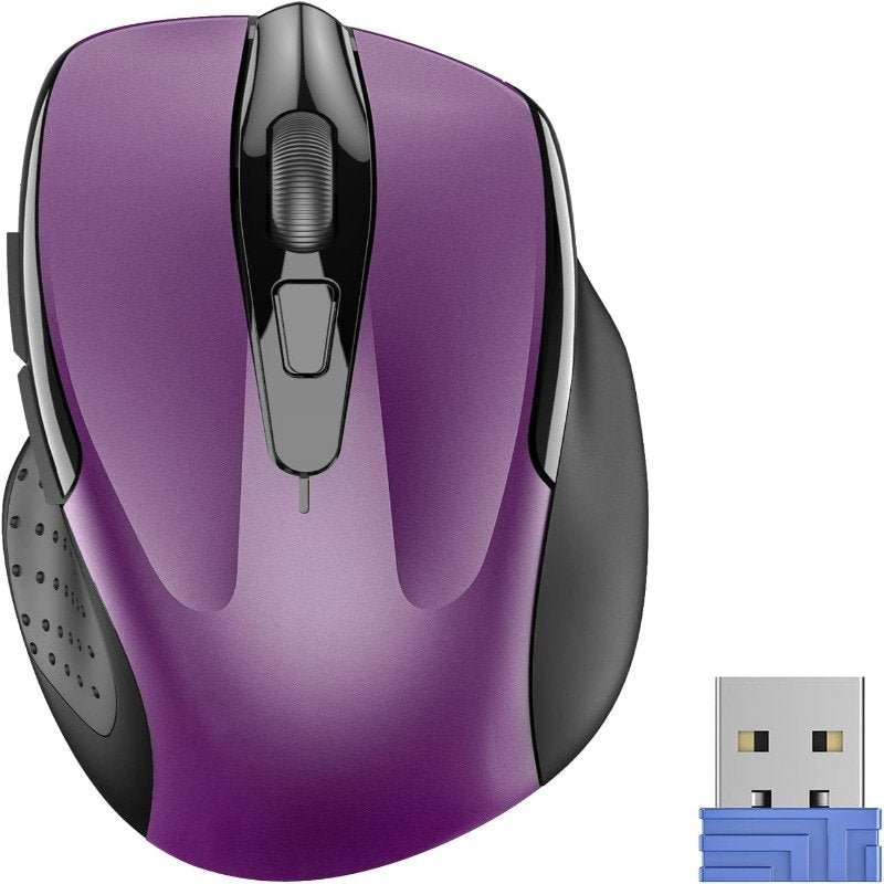 Wireless Mouse 2.4G Ergonomic Optical Mouse