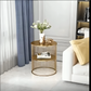 Elegant Nordic Wrought Iron Corner Side Table