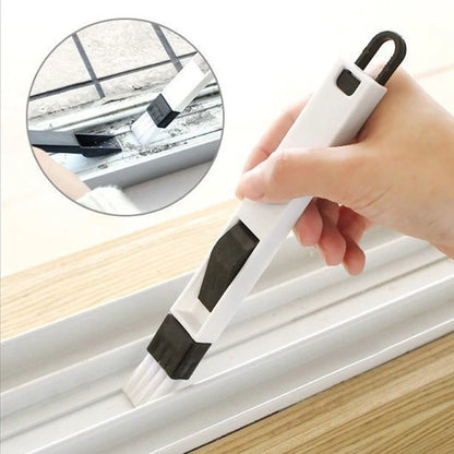 Multipurpose Bathroom Tile Floor Gap Cleaning Brush Window Groove Cleaning Brush Convenient Household Corner Tools