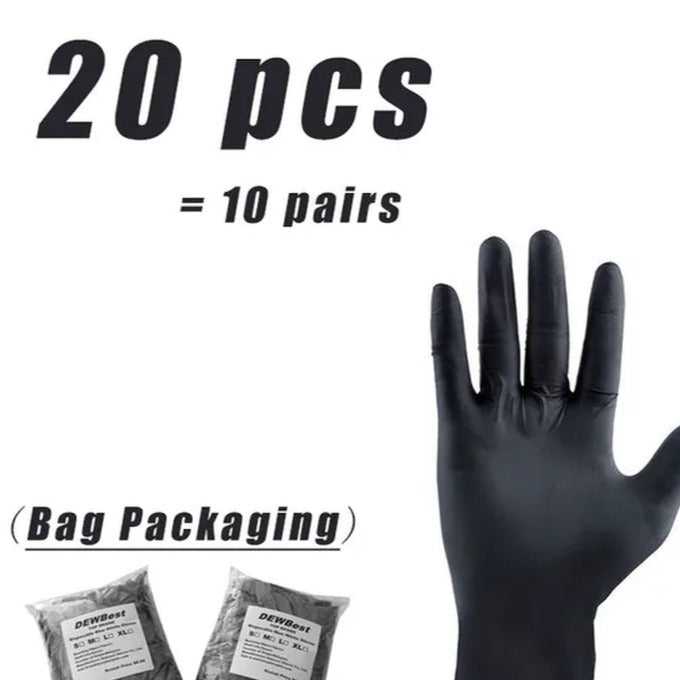 Pink Nitrile Disposable Gloves 50 100 XS Small Woman Girl Kids Household Cleaning Salon Vinyl Glove Black Latex Powder Free XL