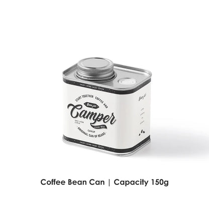 Coffee Beans Storage Container Outdoor Coffee Bean Fresh-Keeping Tank Food Packaging Storage Jar Barista Tools Accessories