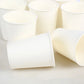 50/100pcs/Pack 250ml Pure White Paper Cups