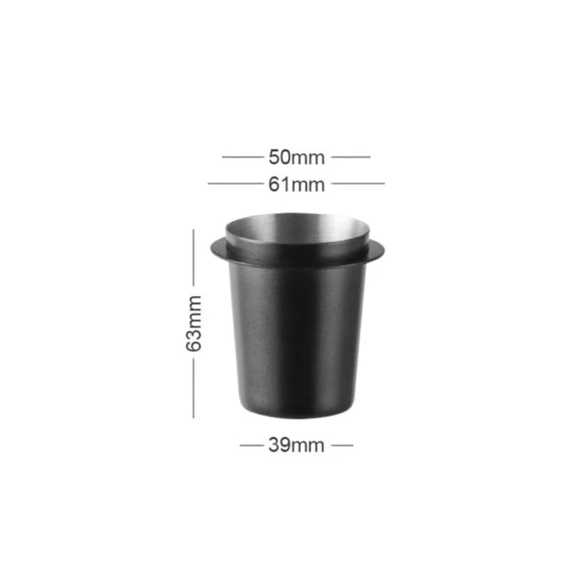 58/53/51Mm Coffee Dosing Cup Sniffing Mug for Espresso Machine Wear Resistant Stainless Steel Coffee Dosing Cup Drop Shipping