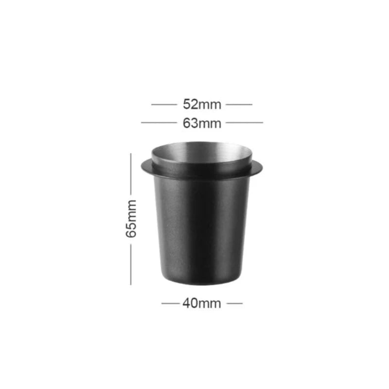 58/53/51Mm Coffee Dosing Cup Sniffing Mug for Espresso Machine Wear Resistant Stainless Steel Coffee Dosing Cup Drop Shipping