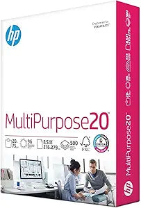 HP Multipurpose Printer Paper 20 lb - 96 Bright