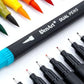 Brush Marker Dual Tip Pens - 36 Colors Art Markers for Kids - Fine Tip Pen and Brush Pen Great for Bullet Journal, Coloring, Lettering and Calligraphy