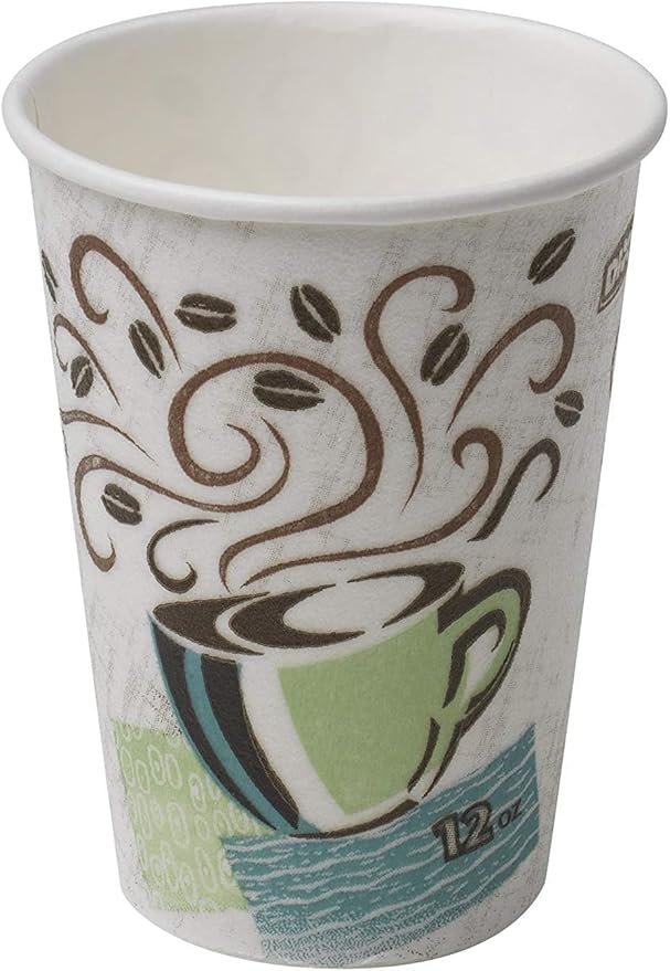 Dixie PerfecTouch Insulated Paper Hot Cup 75 Count