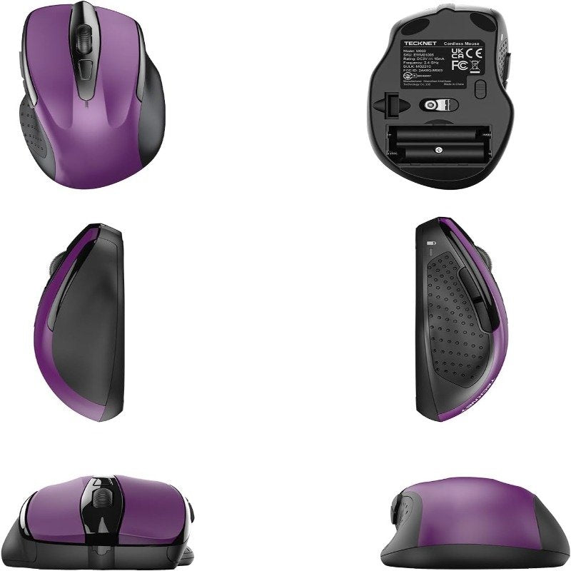 Wireless Mouse 2.4G Ergonomic Optical Mouse