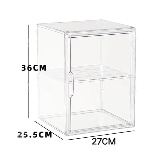 Storage Box Organizer for Fingures Acrylic Box Blind Box Showcase Jewelry Organizers Makeup Organizer for Bag