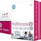 HP Multipurpose Printer Paper 20 lb - 96 Bright