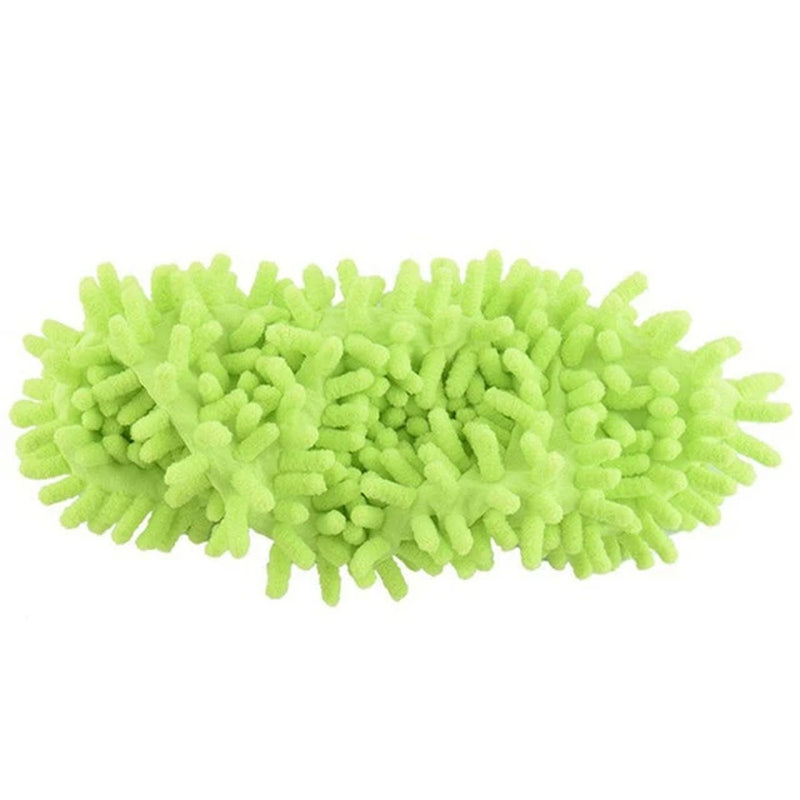 2/1PCS Microfiber Floor Dust Cleaning Slippers Cleaning Shoes Chenille Home Cloth Cleaning Shoes Cover Reusable Overshoes Mop