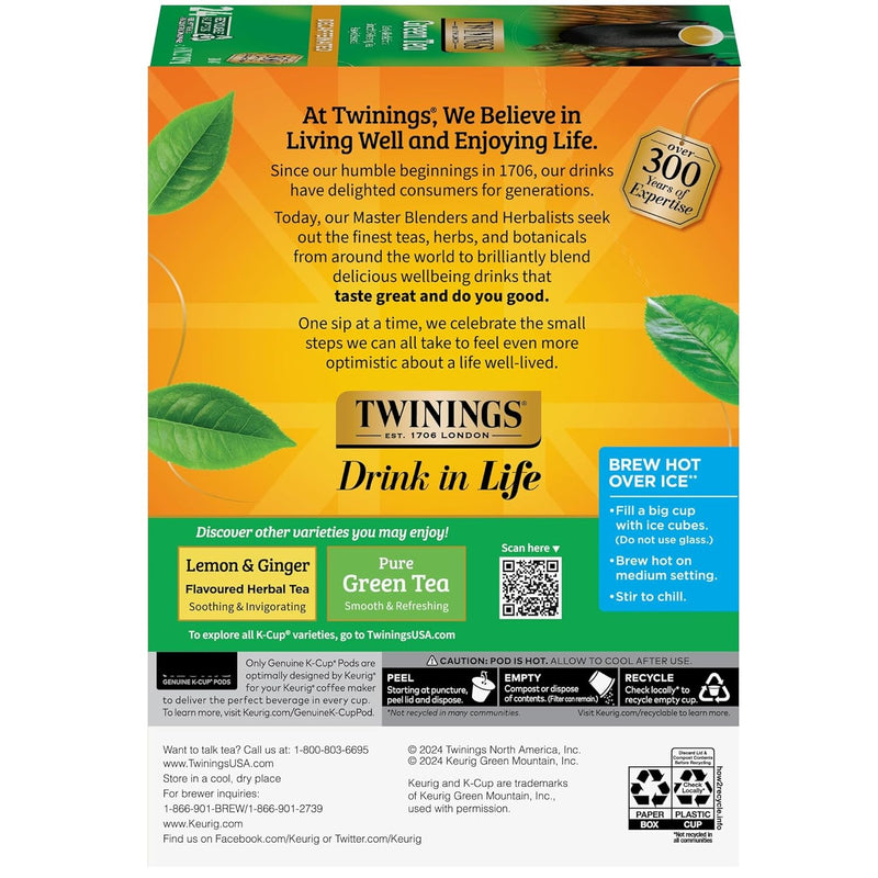 Twinings Decaffeinated Green Tea K-Cup