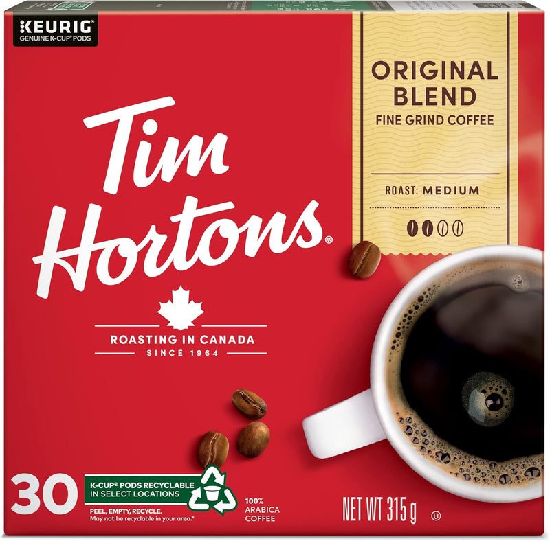 Tim Horton's 100% Arabica Dark Roast, Ground Coffee