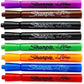 22480PP Flip Chart Markers, Bullet Tip, Assorted Colors, 8-Count