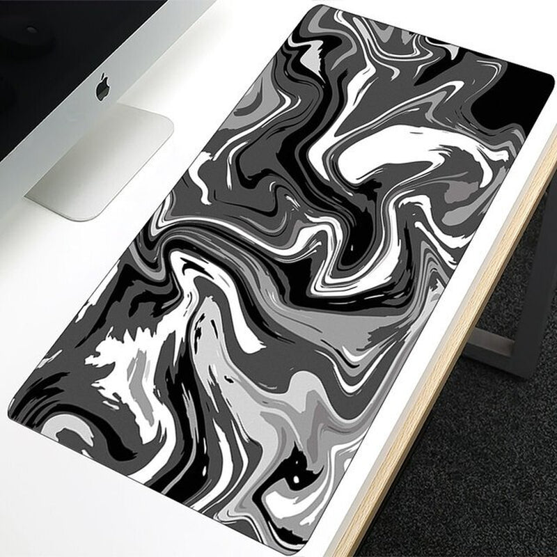 XXL Strata Liquid 900X400 Mouse Pad Computer Laptop Anime Keyboard Mouse Mat Large Mousepad Keyboards Gamers Decoracion Desk Mat