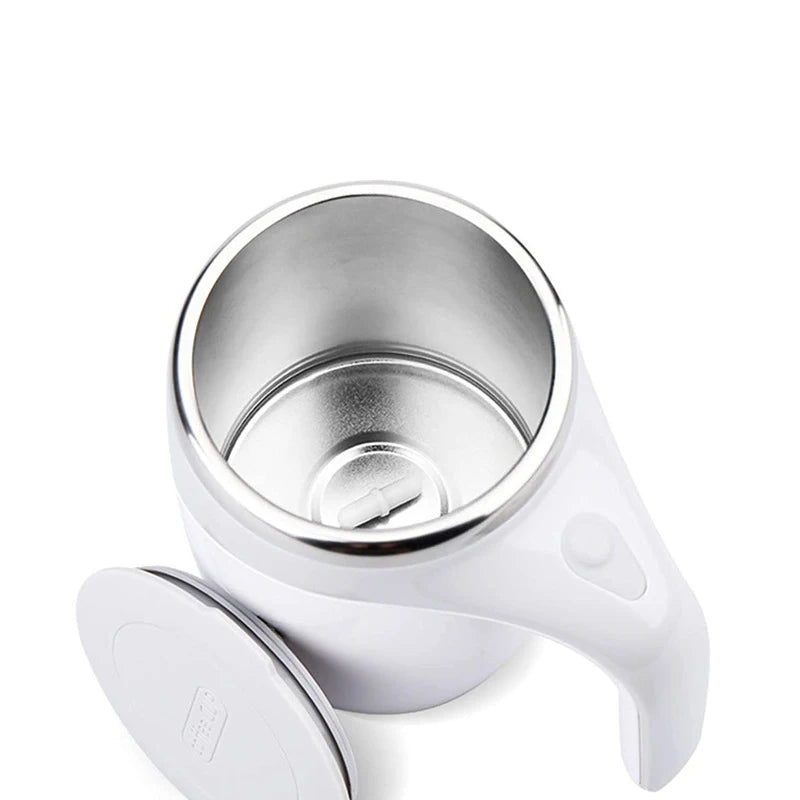 Automatic Stirring Cup Mug Rechargeable Portable Coffee Electric Stirring Stainless Steel Rotating Magnetic Home Drinking Tools