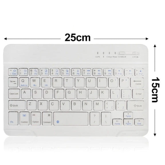 Bluetooth Wireless Keyboard Mini Keyboard for Laptop Tablet Phone Ipad Rechargeable Gaming Keyboard for Android Ios Windows