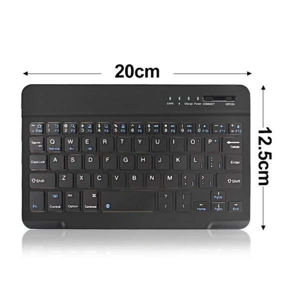 Bluetooth Wireless Keyboard Mini Keyboard for Laptop Tablet Phone Ipad Rechargeable Gaming Keyboard for Android Ios Windows