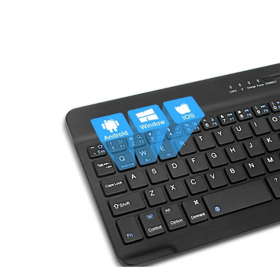 Bluetooth Wireless Keyboard Mini Keyboard for Laptop Tablet Phone Ipad Rechargeable Gaming Keyboard for Android Ios Windows