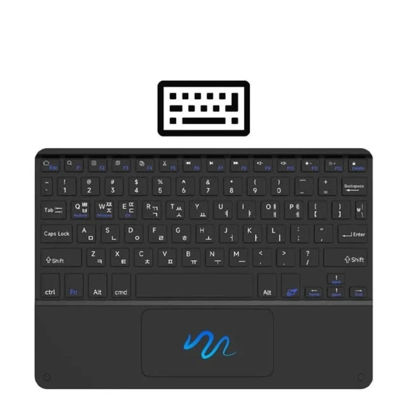 for Ipad Wireless Keyboard with Touchpad for Xiaomi Samsung Huawei Android Ios Windows Bluetooth Keyboard and Mouse