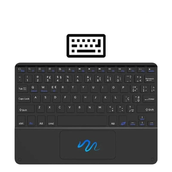 for Ipad Wireless Keyboard with Touchpad for Xiaomi Samsung Huawei Android Ios Windows Bluetooth Keyboard and Mouse