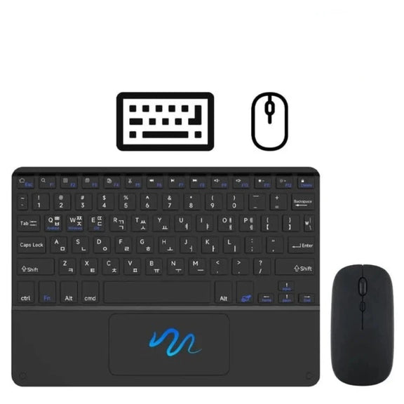 for Ipad Wireless Keyboard with Touchpad for Xiaomi Samsung Huawei Android Ios Windows Bluetooth Keyboard and Mouse