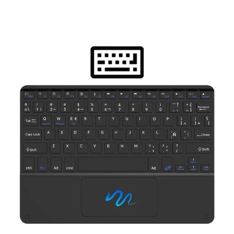 for Ipad Wireless Keyboard with Touchpad for Xiaomi Samsung Huawei Android Ios Windows Bluetooth Keyboard and Mouse