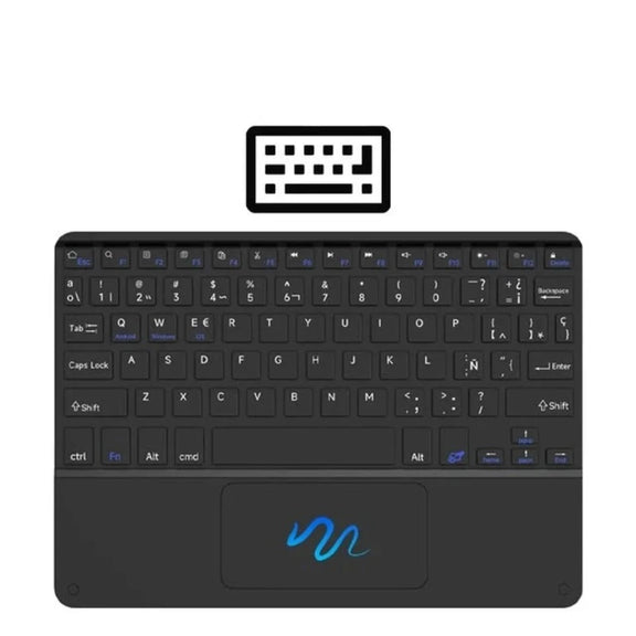 for Ipad Wireless Keyboard with Touchpad for Xiaomi Samsung Huawei Android Ios Windows Bluetooth Keyboard and Mouse