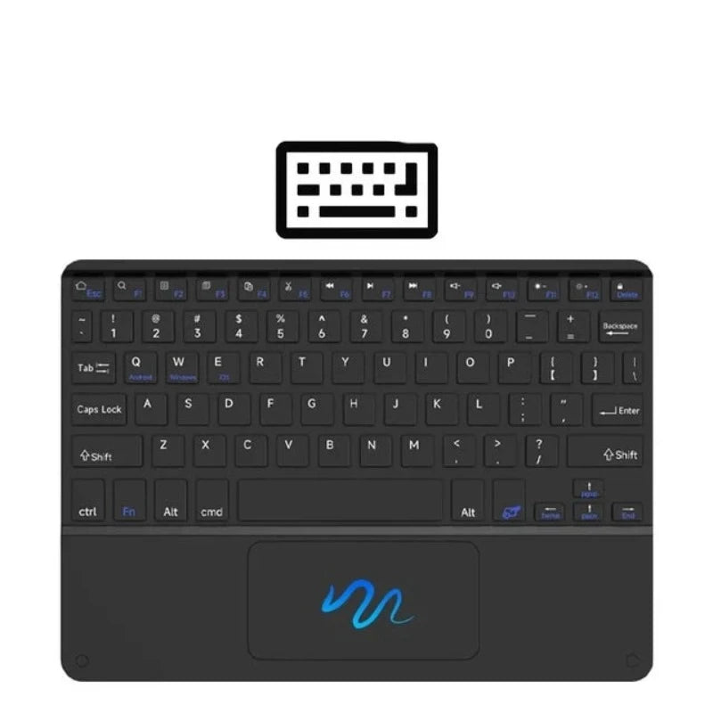 for Ipad Wireless Keyboard with Touchpad for Xiaomi Samsung Huawei Android Ios Windows Bluetooth Keyboard and Mouse