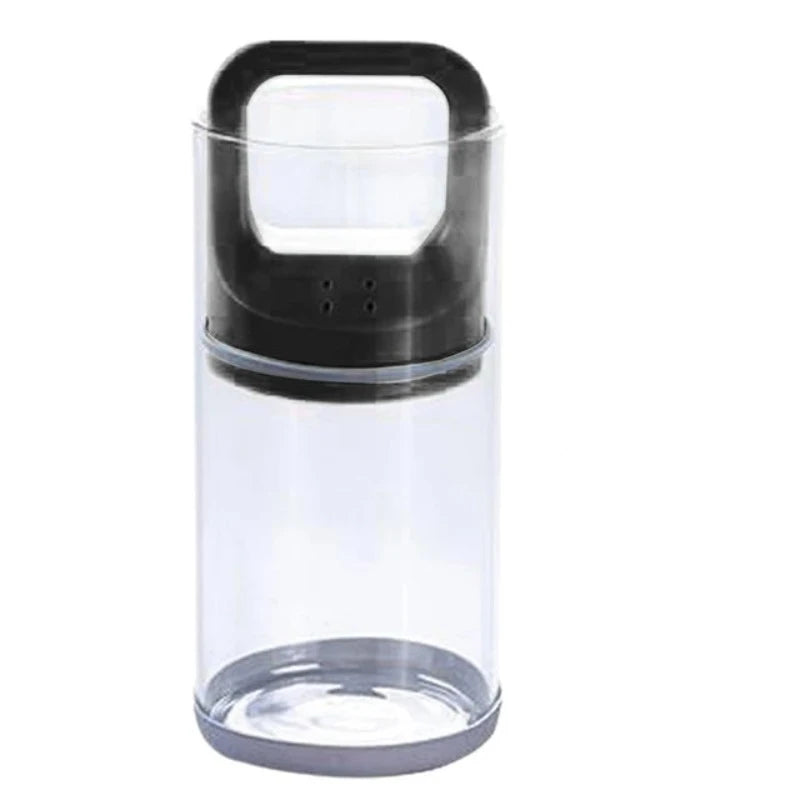 Coffee Beans Vacuum Sealed Tanks Kitchen Food Storage Clear Glass Container Tea Moisture-Proof Canister Home Fresh Keeping Cans