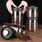 Vacuum Sealed Jug Coffee Beans Glass Airtight Canister Food Grains Candy Keep Fresh Storage Jar Kitchen Accessories