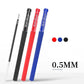 Gel Pens Set 0.5Mm Black Blue Red Refill Gel Pen Bullet Tip School & Office Supplies Stationery Kawaii Accessories Stationery