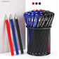 Gel Pens Set 0.5Mm Black Blue Red Refill Gel Pen Bullet Tip School & Office Supplies Stationery Kawaii Accessories Stationery