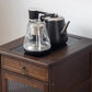 Mobile Tea Table with Integrated Storage Cabinet