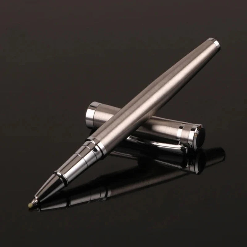 Luxury Metal Ball Point Pen Clip Signature Ballpoint Pens for Business Writing Office Stationery Customized Logo Name Gift