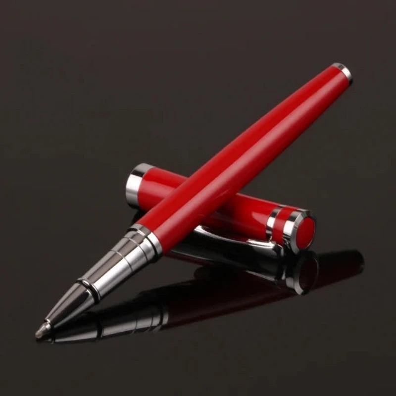 Luxury Metal Ball Point Pen Clip Signature Ballpoint Pens for Business Writing Office Stationery Customized Logo Name Gift