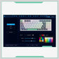 K500 Mechanical Keyboard Gaming Keyboard Wired Keyboard Hot Swappable 94 Keys RGB Light Mac Windows