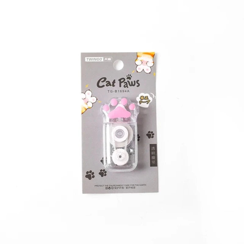 Mr. Paper 3 Style Cute Cat Claw Correction Tape Creative Large Capacity Cute School Supplies Stationery Kawaii Accessories