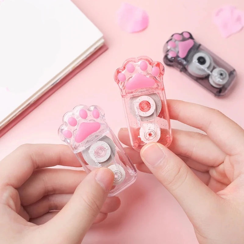 Mr. Paper 3 Style Cute Cat Claw Correction Tape Creative Large Capacity Cute School Supplies Stationery Kawaii Accessories