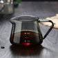 400/600ML Coffee Pot Glass Coffee Teapot Reusable Coffee Server Juice Coffee Kettle Coffee Carafe without Filter Cup