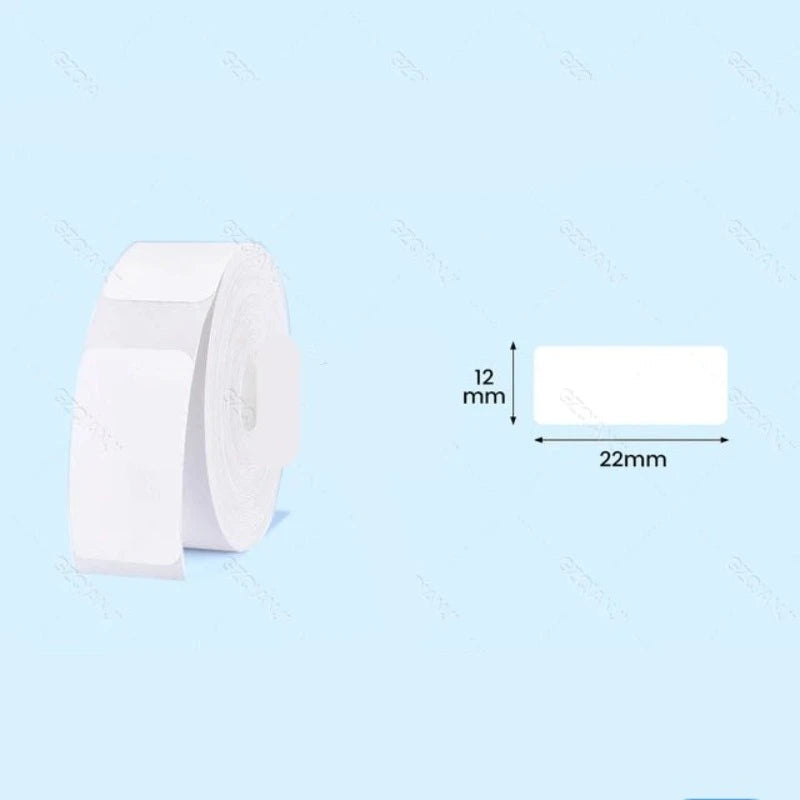 D101 D11 D110 Label Thermal Sticker White Adhesive Paper Waterproof 3/5/10 Rolls Papers Cheapest Official for Printer