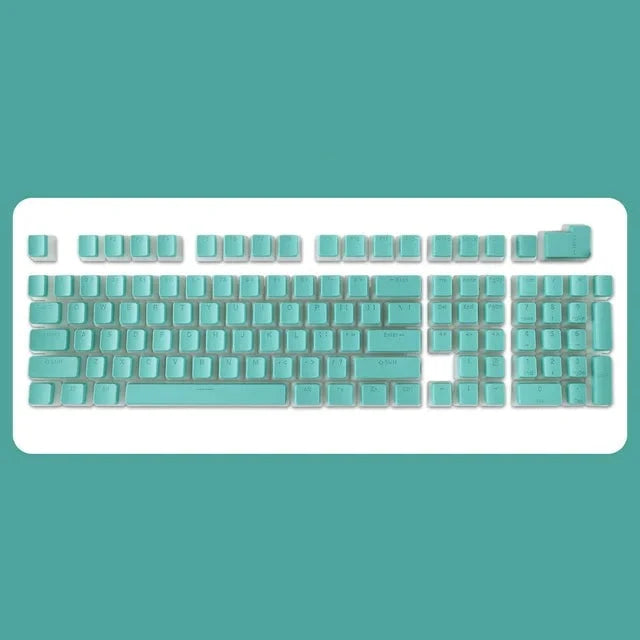 OEM Profile PBT Keycaps 108 Keys Pudding Keycap for Cherry MX Switch Mechanical Keyboard RGB Gamer Backlit Key Caps Custom DIY