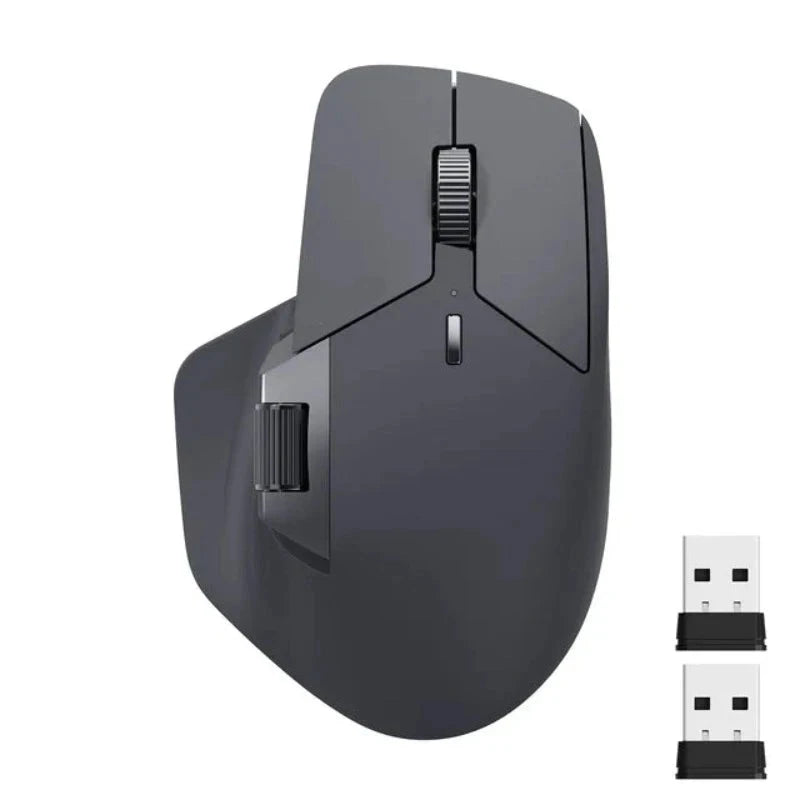 Mt760/Mt760Mini Multi-Mode Rechargeable Wireless Bluetooth Mouse Ergonomic 4000 DPI Support up to 4 Devices Office Mice