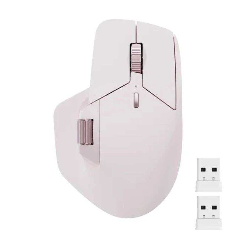 Mt760/Mt760Mini Multi-Mode Rechargeable Wireless Bluetooth Mouse Ergonomic 4000 DPI Support up to 4 Devices Office Mice