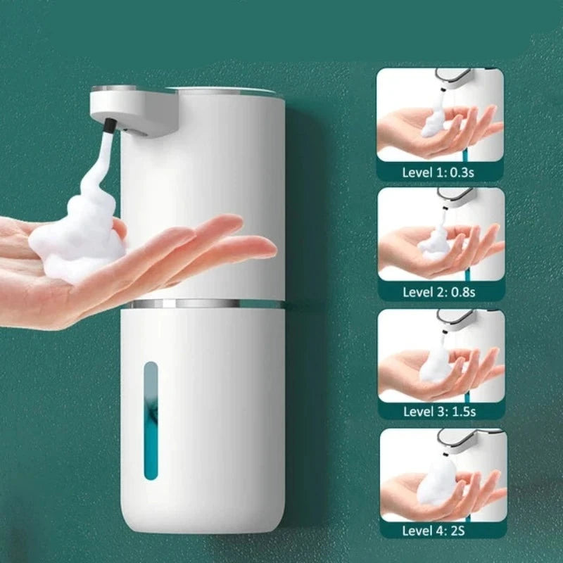 Soap Dispenser 1/2Pc Automatic Foam Soap Dispenser Kitchen Bathroom Smart Infrared Touchless 380Ml Hand Washer Chargeable